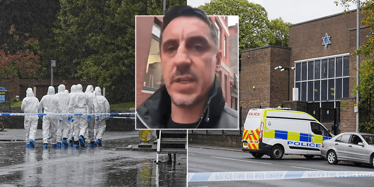 Gary Neville blames Manchester’s Islamist terror attack on ‘middle-aged white men putting up Union Jack flags’ Gary Neville blames Manchester’s Islamist terror attack on ‘middle-aged white men putting up Union Jack flags’
