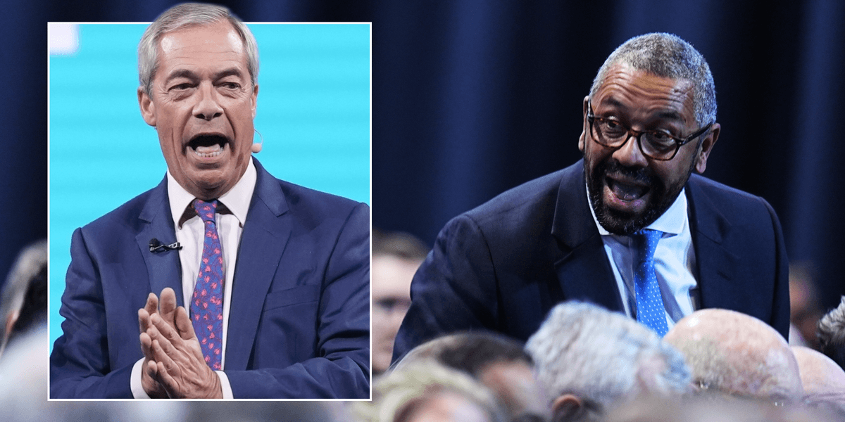 James Cleverly accuses Nigel Farage of being ‘socialist’ as top Tory turns guns on Reform UK James Cleverly accuses Nigel Farage of being ‘socialist’ as top Tory turns guns on Reform UK