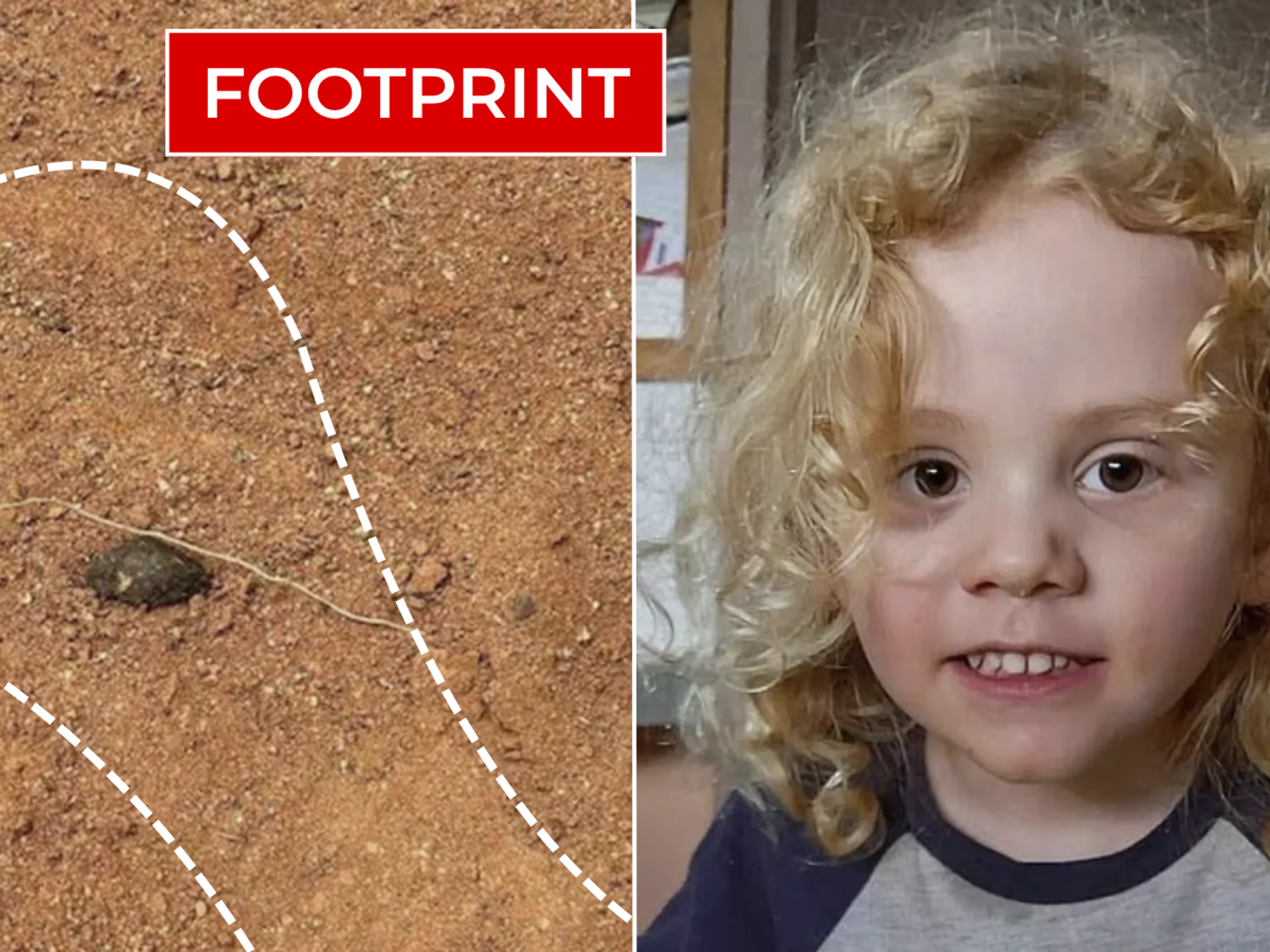 Police unable to find single trace of four-year-old boy who went missing from family home after b...