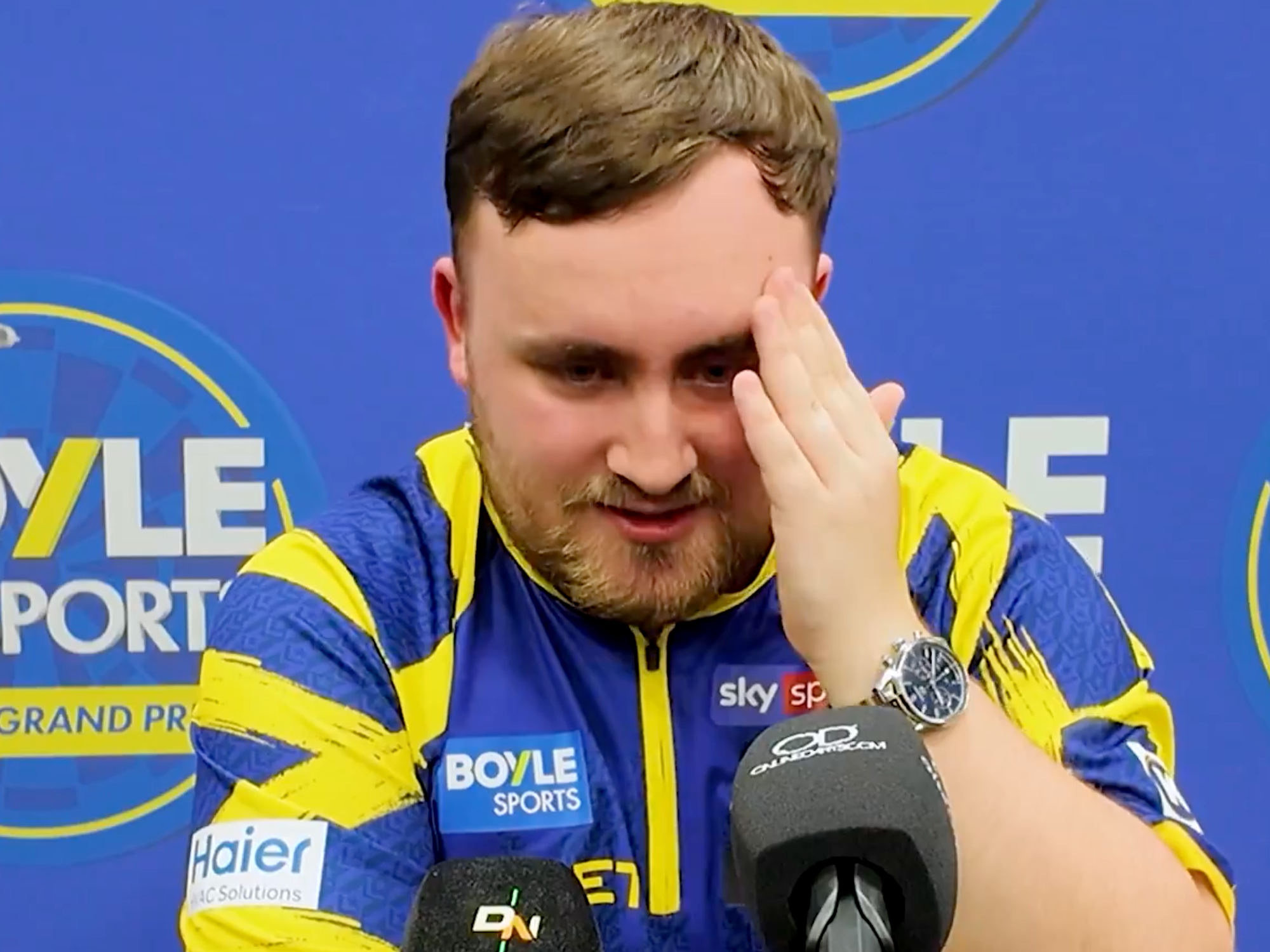 Luke Littler opens up on shock split after World Grand Prix victory: 'No one knows what's been going on'
