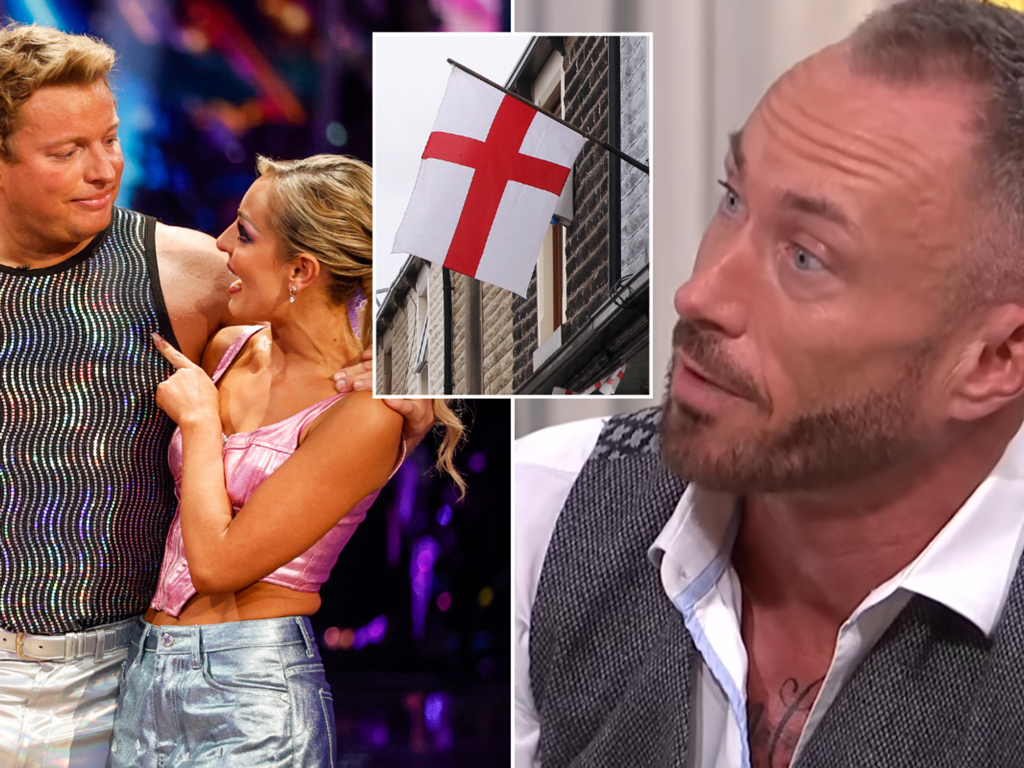 BBC Strictly pro fumes 'it's not right-wing to wave the flag!' as he rips into 'WOKE lefties' ami...
