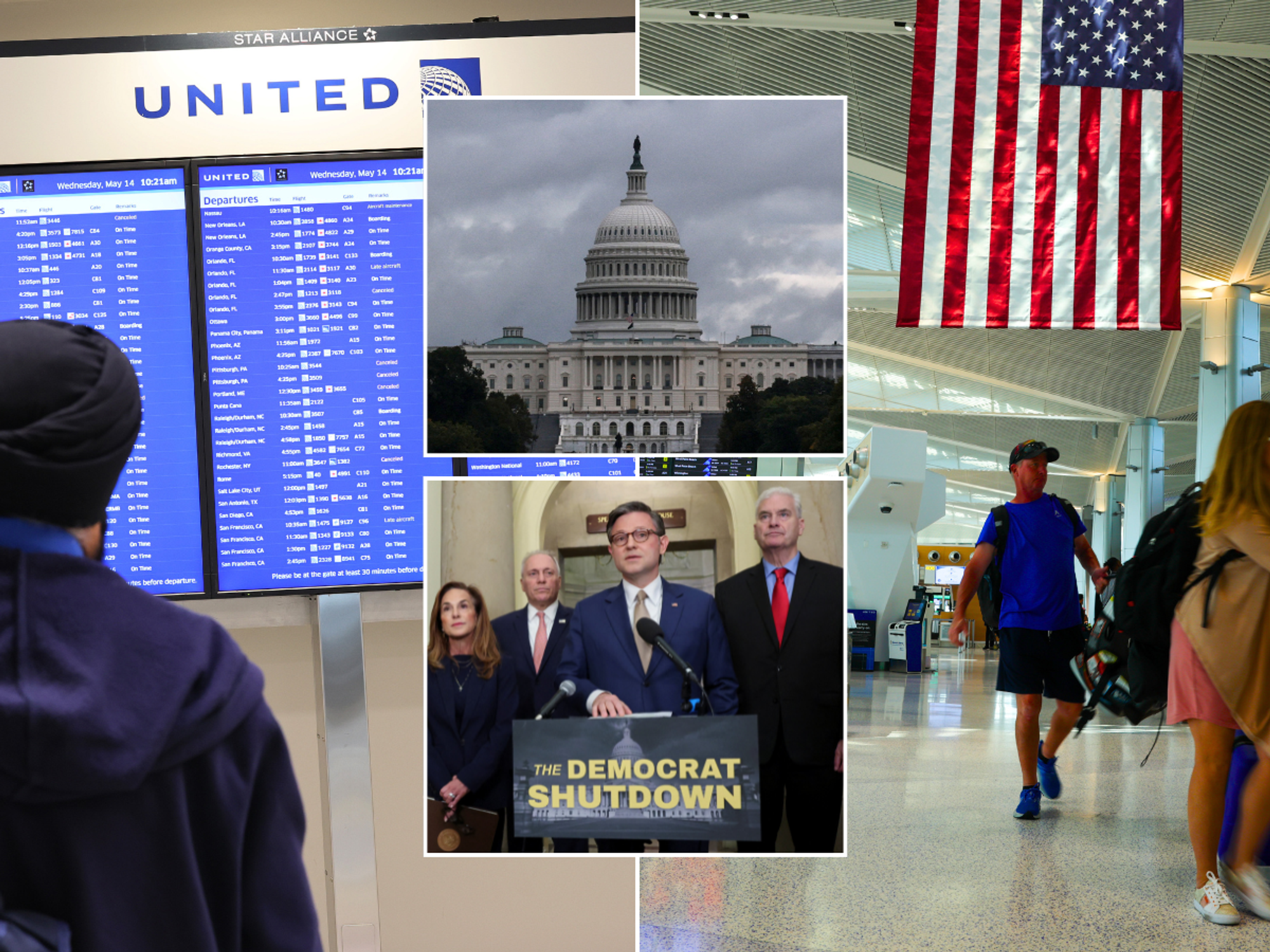 Britons issued US travel warning as Government shutdown continues - with no end in sight