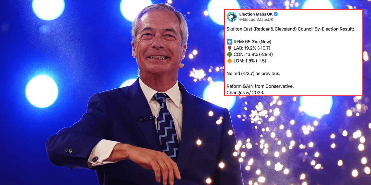 Reform UK sets new election record as Conservative vote collapses Reform UK sets new election record as Conservative vote collapses