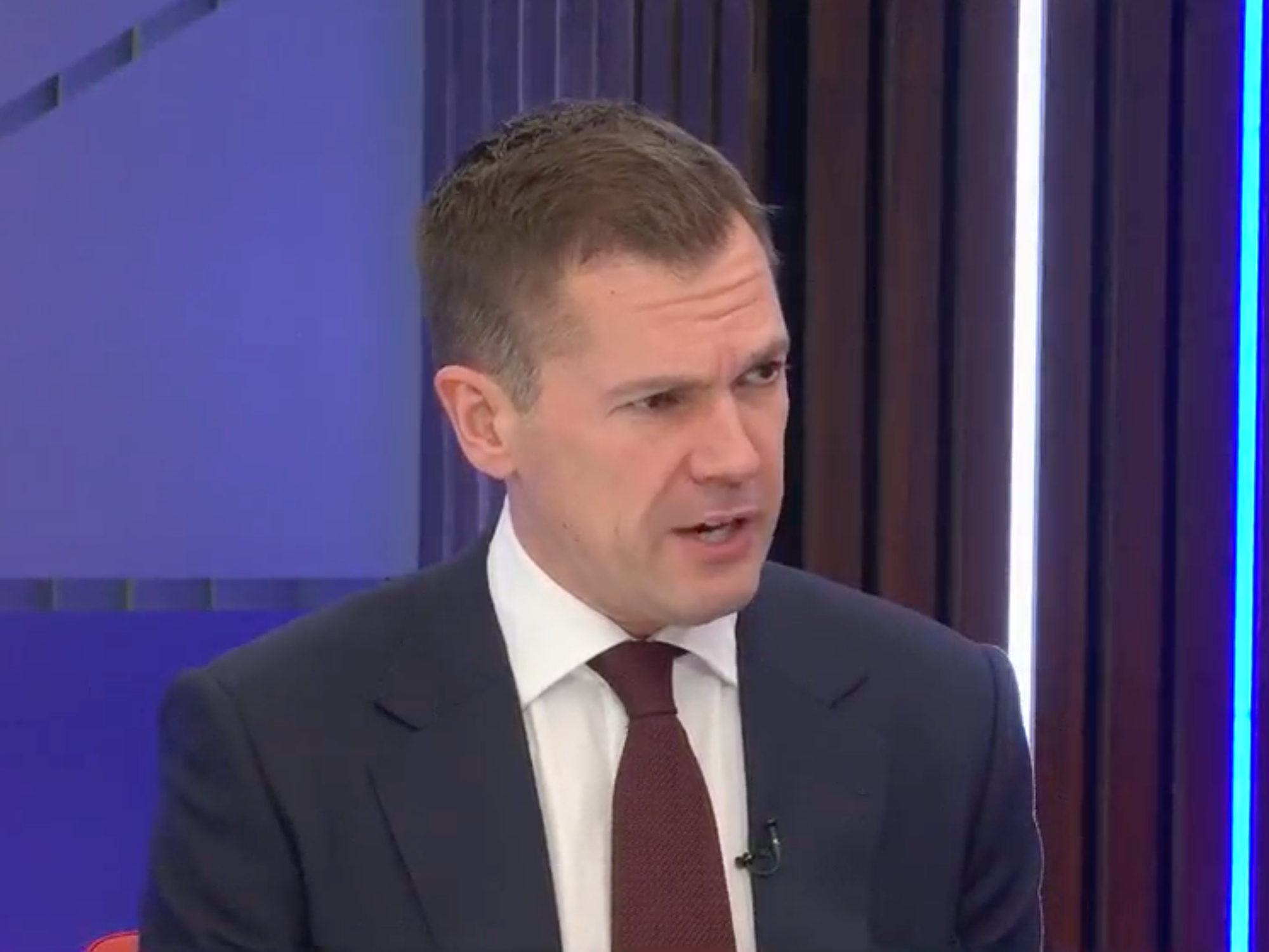 Robert Jenrick effectively just rolled the pitch for a Tory leadership challenge live on GB News
