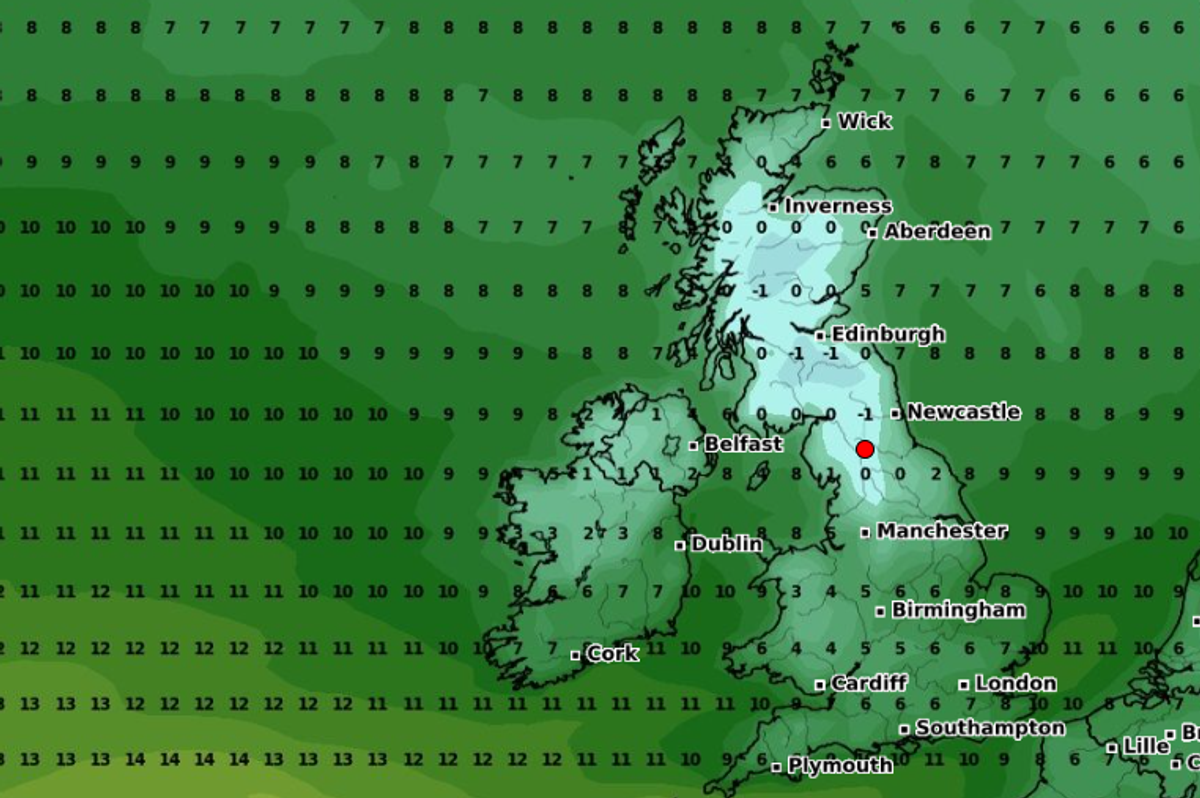 UK weather: Britain braces for first big freeze of winter as temperatures set to plunge to -1C in just days