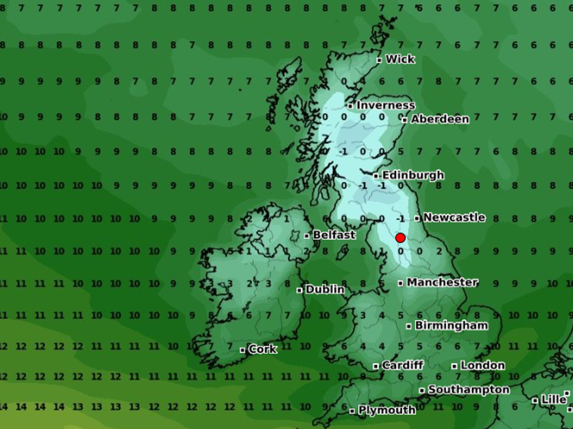 UK weather: Britain braces for first big freeze of winter as temperatures set to plunge to -1C in...
