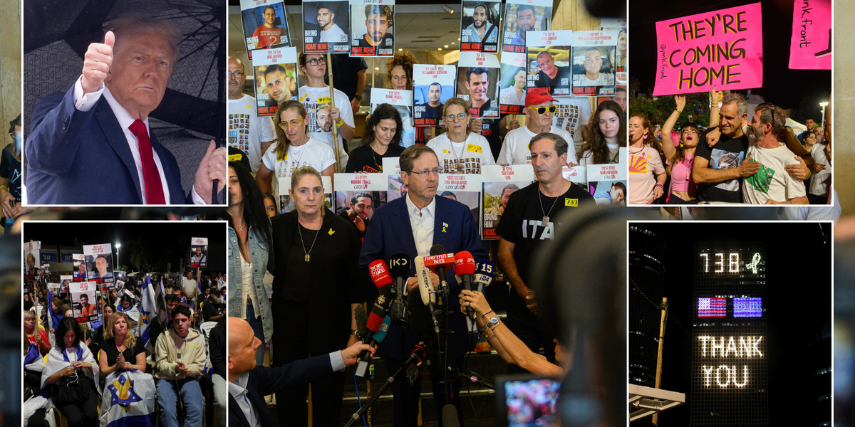 NextImg:Israel's hostages to be released TODAY after two years and six days of Hamas captivity