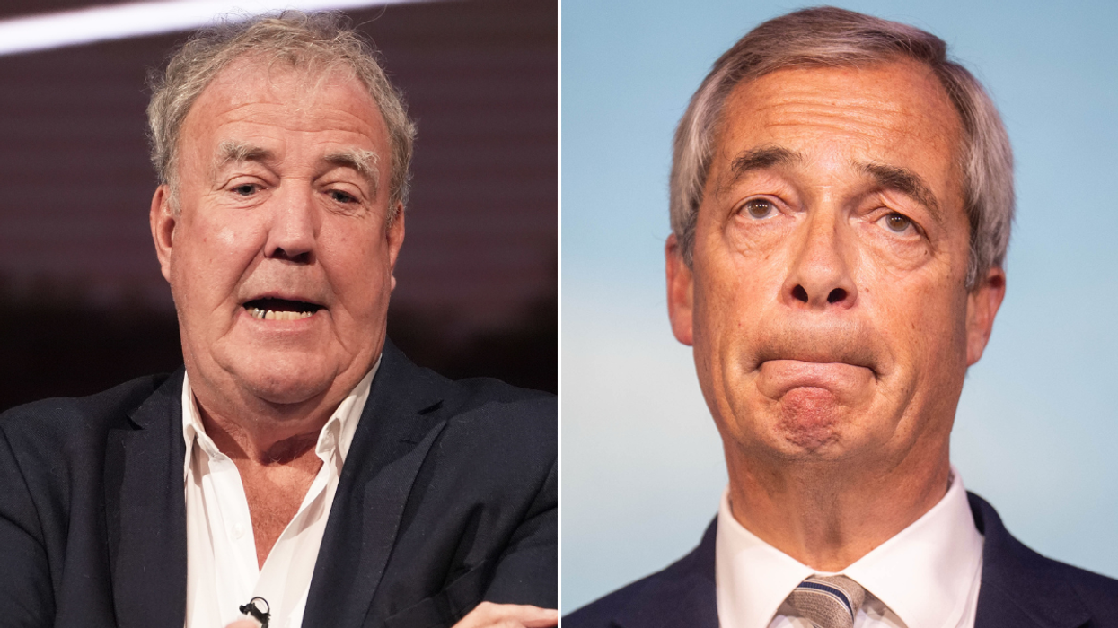Jeremy Clarkson throws almighty dig at Nigel Farage amid speculation over political aspirations: 'Scuttles to his safe space!'
