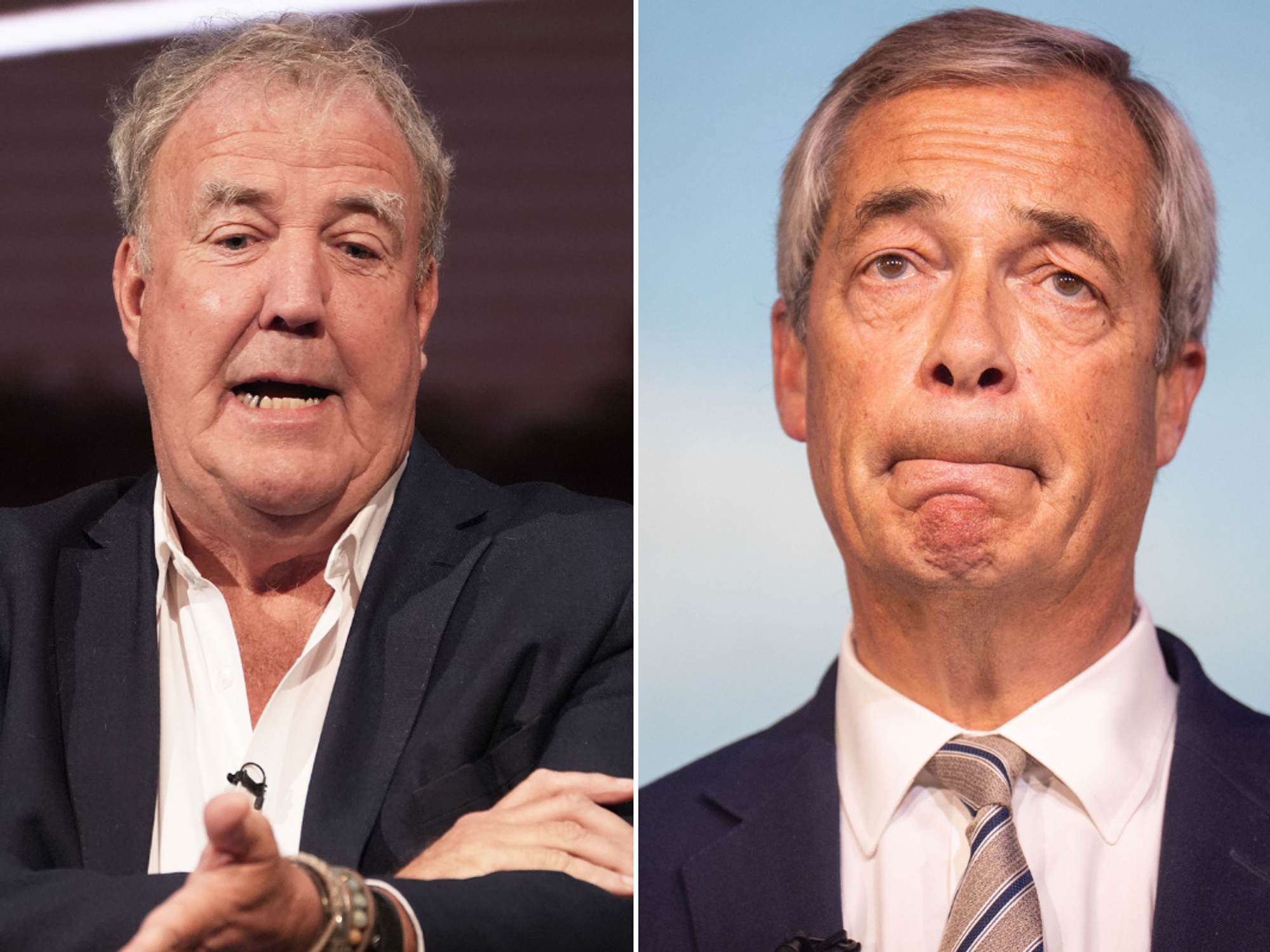 Jeremy Clarkson throws almighty dig at Nigel Farage amid speculation over political aspirations: ...