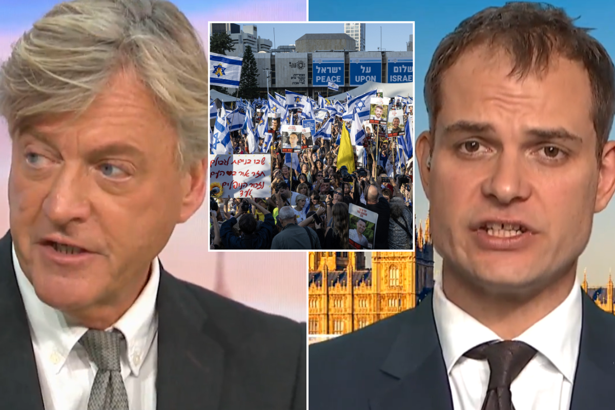 Richard Madeley faces calls to be axed as ITV GMB viewers blast Israel-Hamas peace deal remark: 'Out of his depth!'
