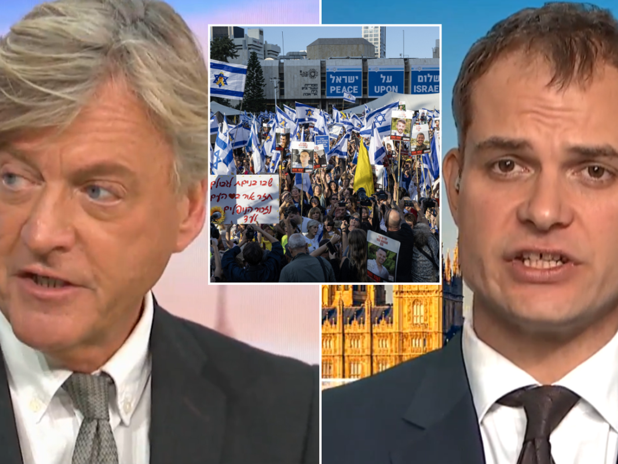 Richard Madeley faces calls to be axed as ITV GMB viewers blast Israel-Hamas peace deal remark: '...