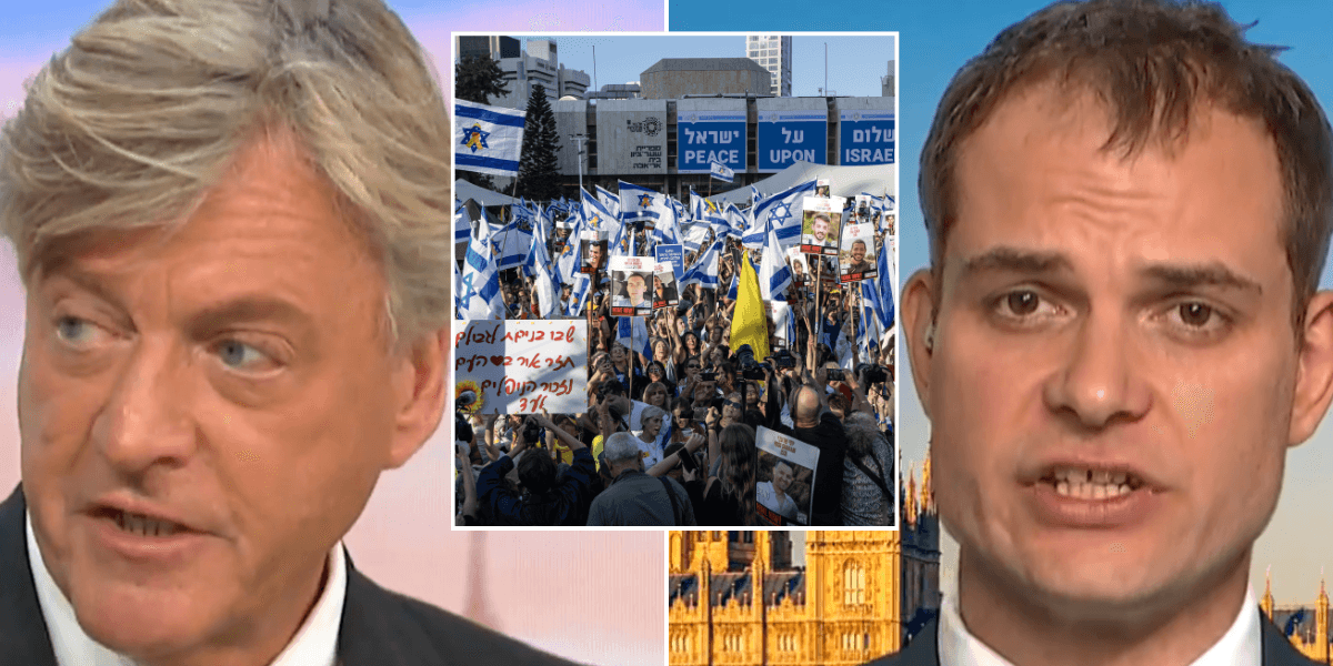 Richard Madeley faces calls to be axed as ITV GMB viewers blast Israel-Hamas peace deal remark: ‘Out of his depth!’ Richard Madeley faces calls to be axed as ITV GMB viewers blast Israel-Hamas peace deal remark: ‘Out of his depth!’
