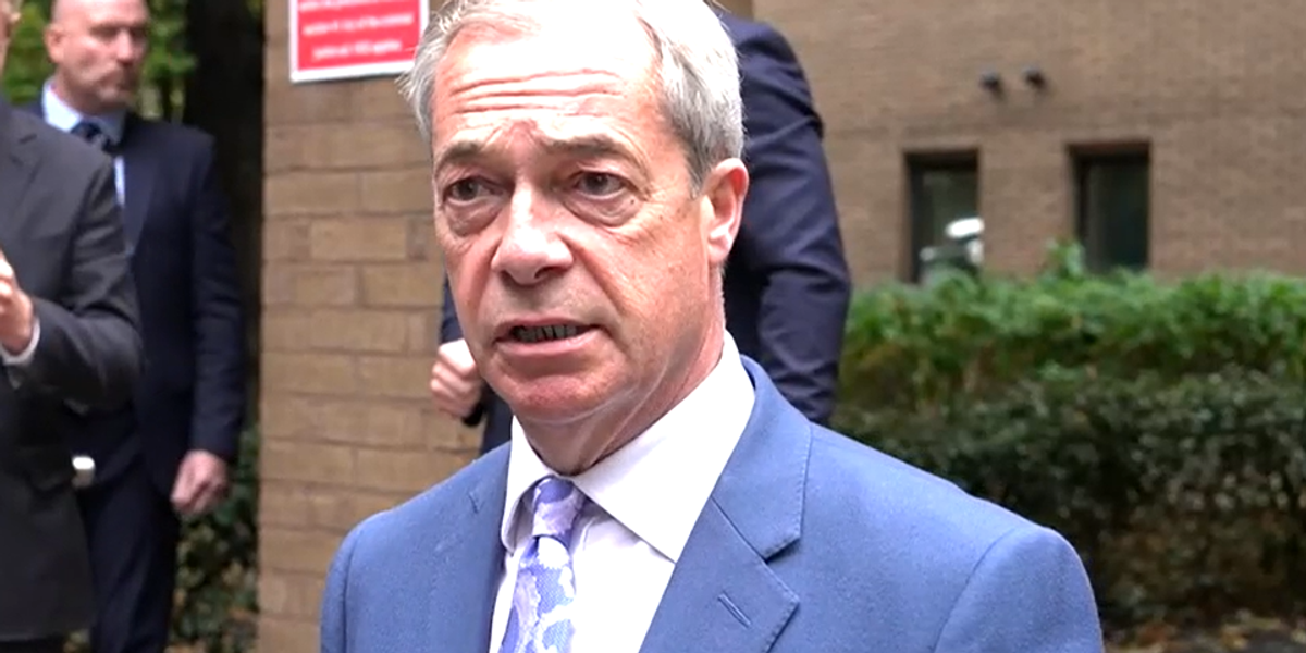 NextImg:Watch Nigel Farage give chilling warning after small boat migrant slapped with sentence