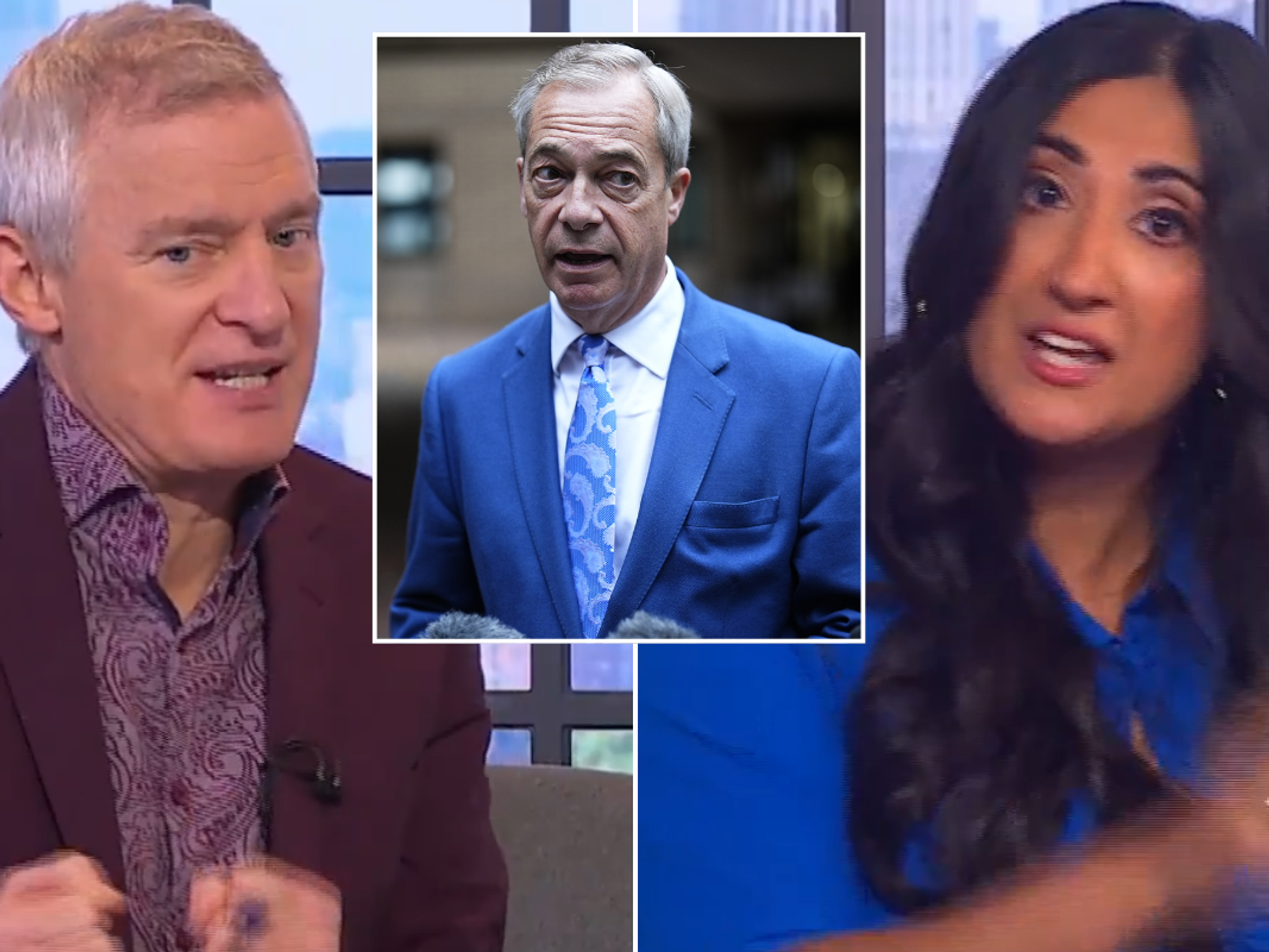 Channel 5 Vine caller explodes as 'desperate' guest blames Farage and Brexit for Labour governmen...