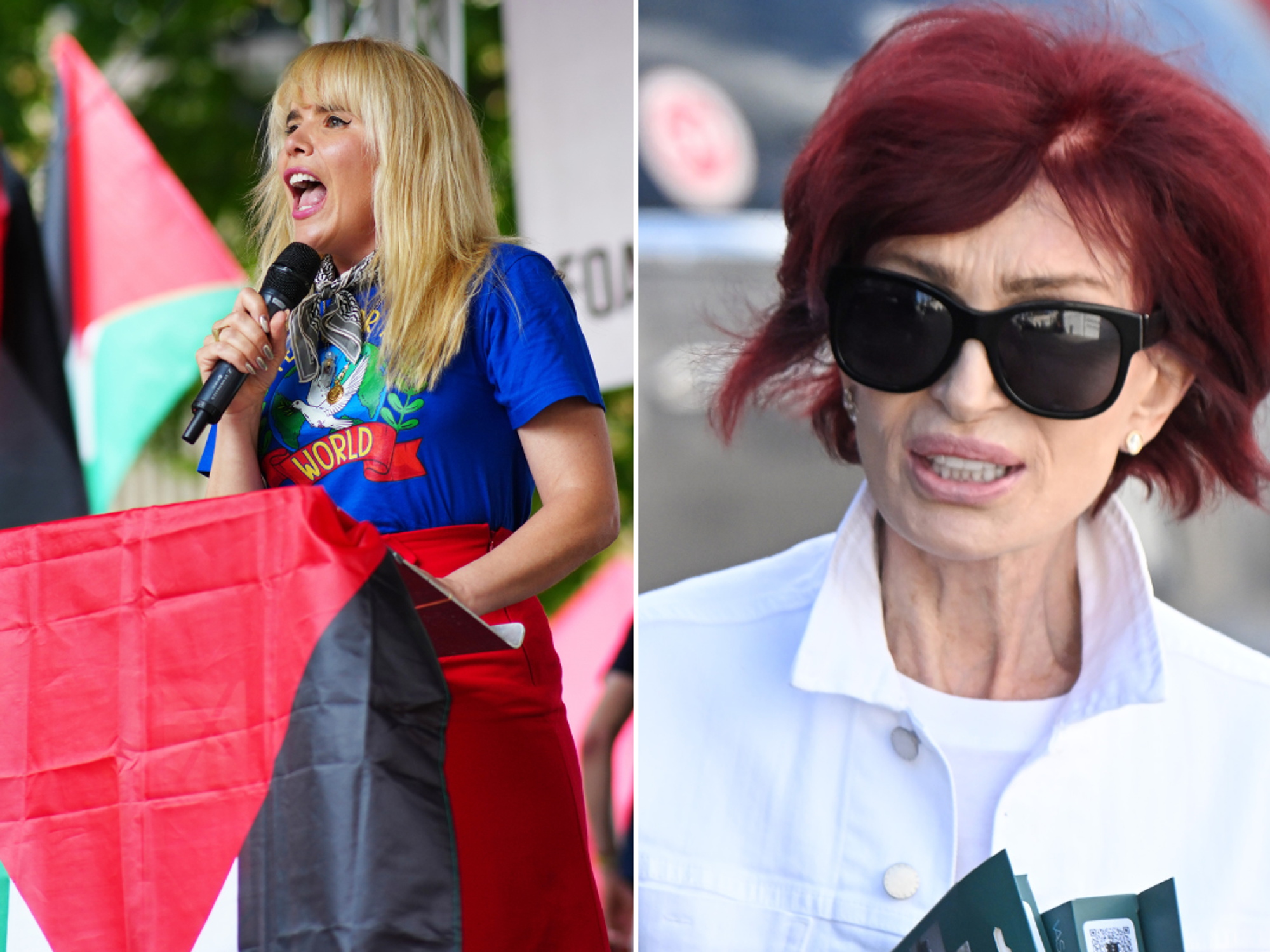 Sharon Osbourne blasts 'unwell' Paloma Faith over singer's claim 'you can't be feminist without t...