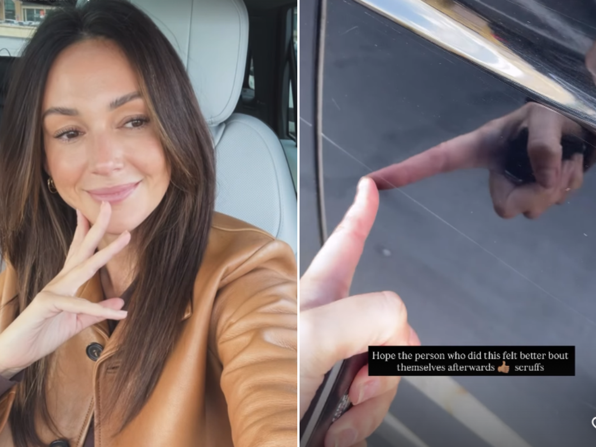 Michelle Keegan left furious by 'scruff' vandals after discovering deliberate damage to £100k Ran...