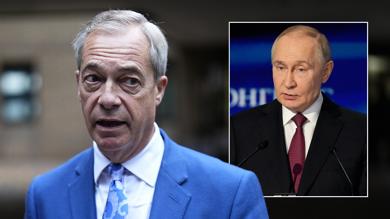 Nigel Farage vows: 'I'd shoot down Russian jets as PM' in broadside against 'bad dude' Vladimir Putin