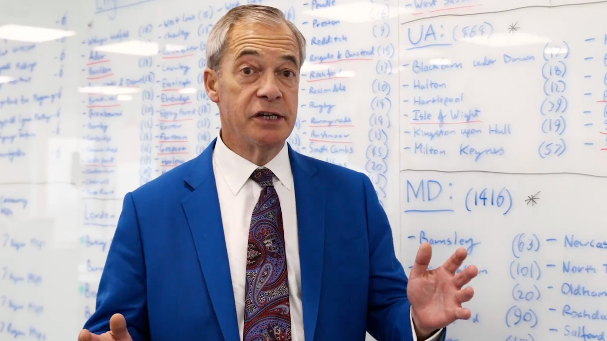 Politics LIVE: Nigel Farage launches petition to force local elections and stop Labour-Tory ‘coll...