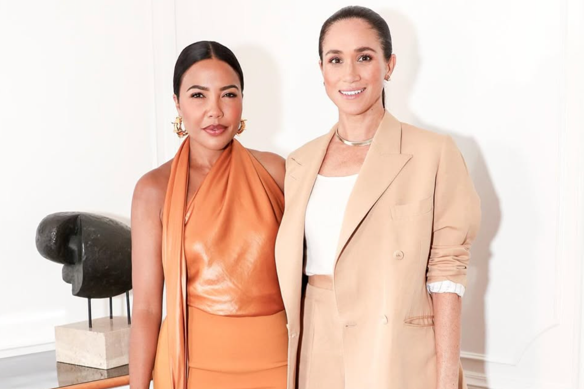 Meghan steps out for glitzy vegan banquet as Emma Grede vows to help duchess 'get s**t done'