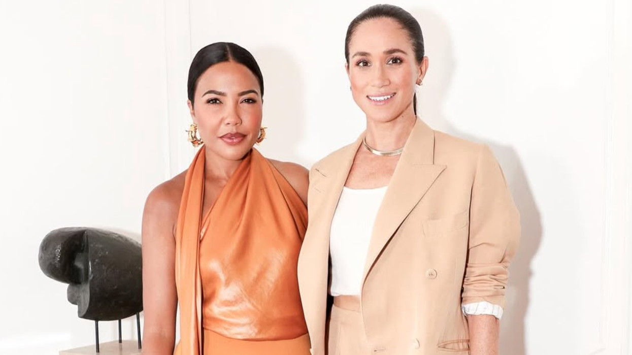 Meghan steps out for glitzy vegan banquet as Emma Grede vows to help duchess 'get s**t done'