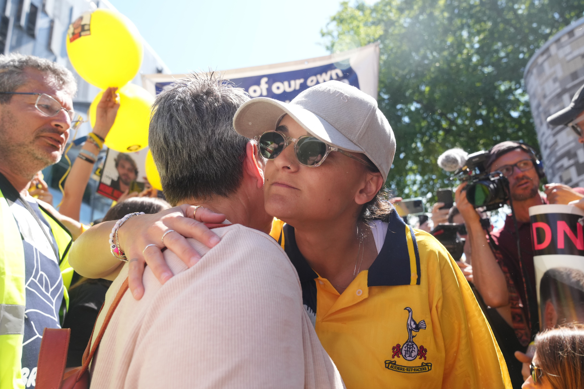 British woman held hostage by Hamas hits out at 'outrageous decision' to ban Maccabi Tel Aviv fans: 'What has become of the UK!'