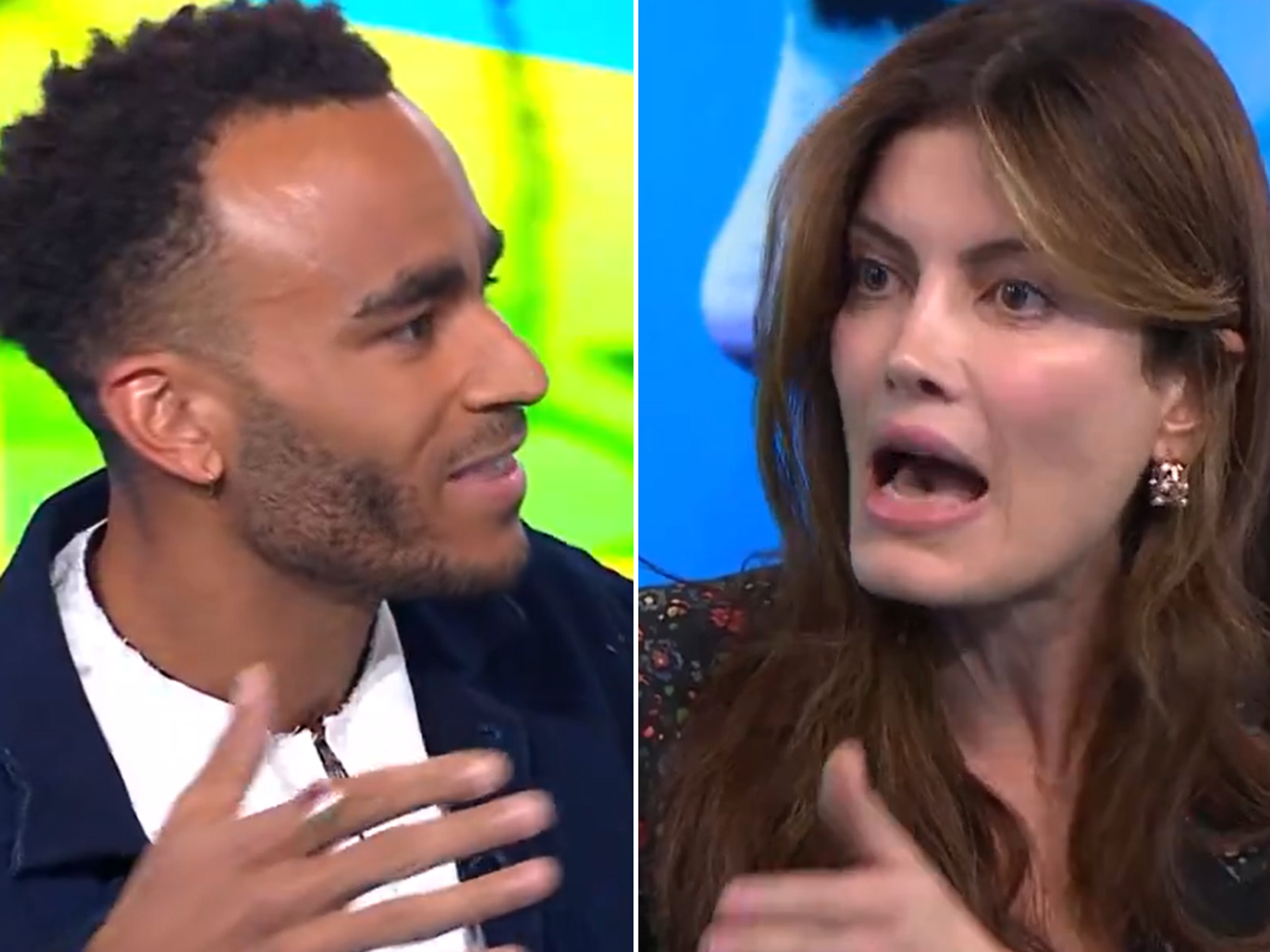 BBC Newsnight row erupts as Reform UK's Laila Cunningham destroys left-wing comic in migrant clas...
