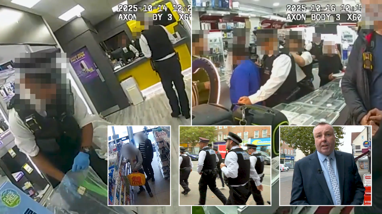 Watch GB News join 'biggest ever' Met Police sh...