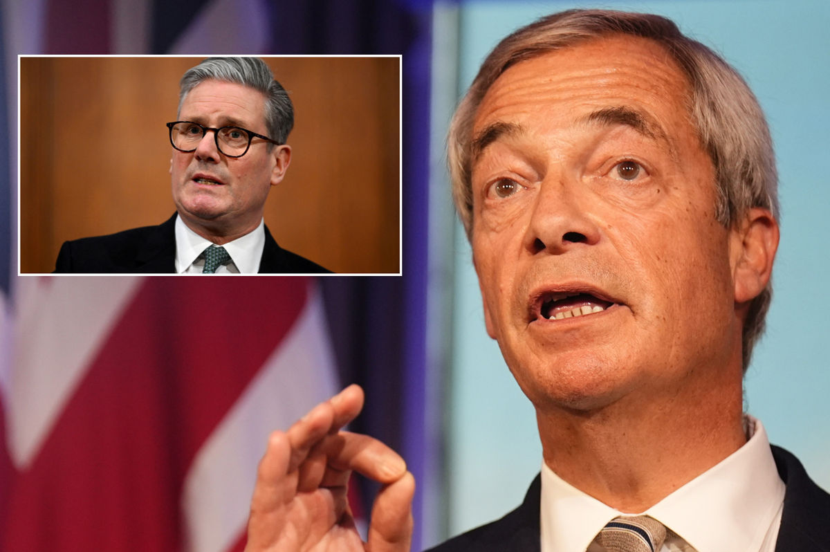 Nigel Farage demands Keir Starmer releases membership figures after Reform surge