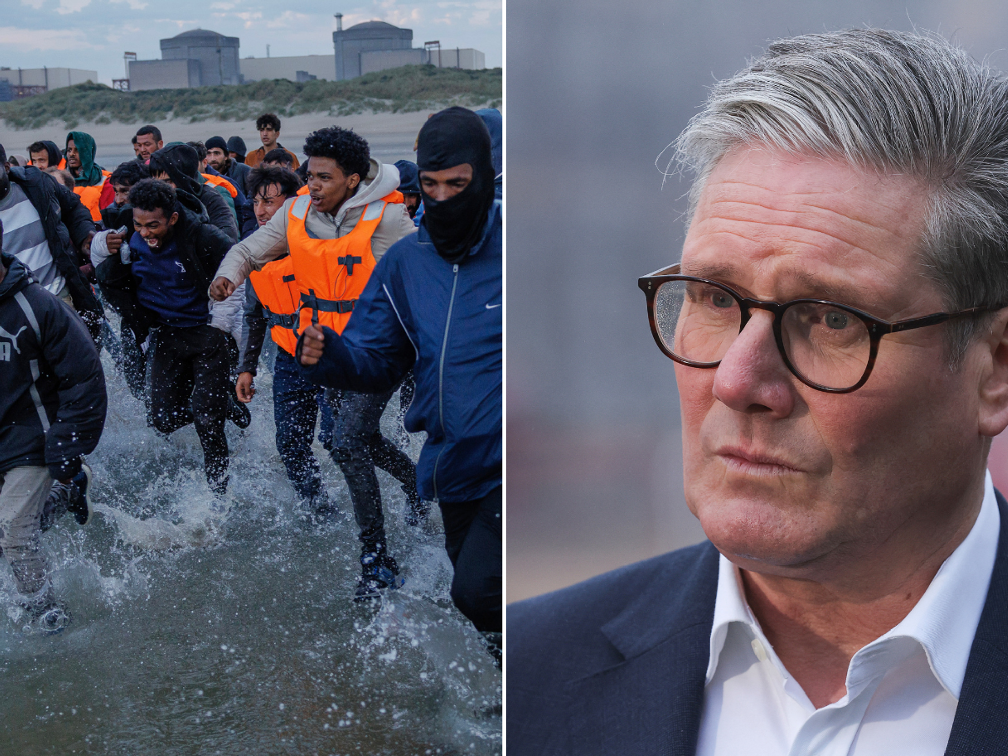 Keir Starmer’s ‘one-in, one-out deal will take 300 YEARS' to deport all small boat migrants who a...