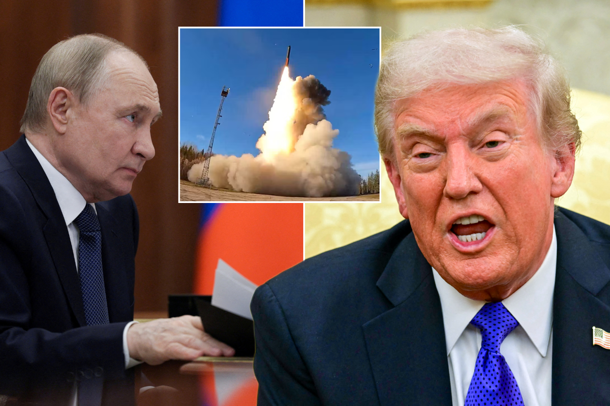 Vladimir Putin tests nuclear missiles just as relations with US collapse on TWO fronts