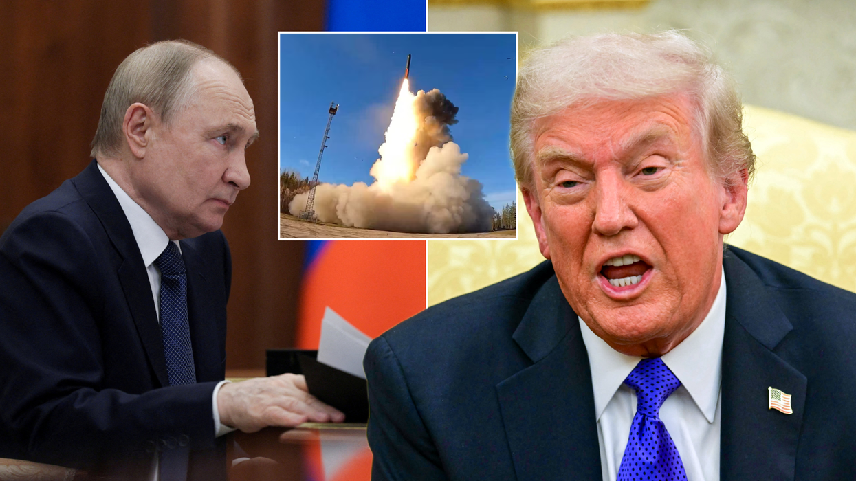 Vladimir Putin tests nuclear missiles just as relations with US collapse on TWO fronts