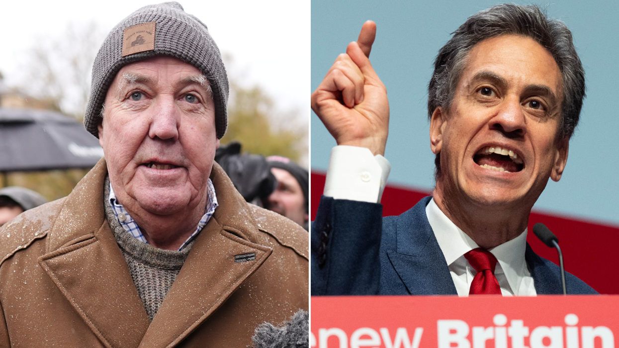 Jeremy Clarkson issues brilliant response after being told he'd be 'f***ing useless' as an MP amid Ed Miliband challenge
