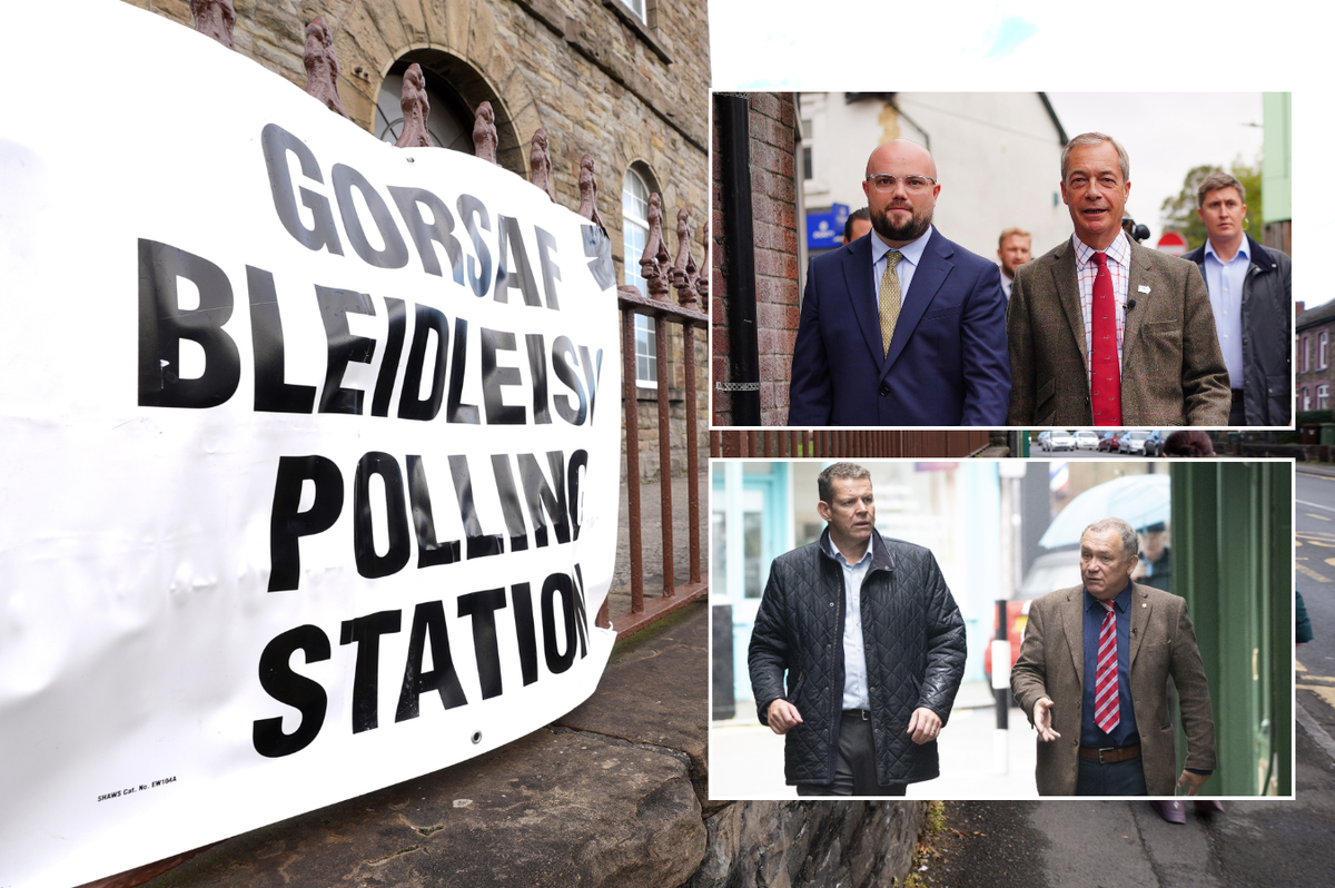 Caerphilly by-election: Labour’s dominance to crumble as voters turn to Reform and Plaid Cymru in major blow for Keir Starmer