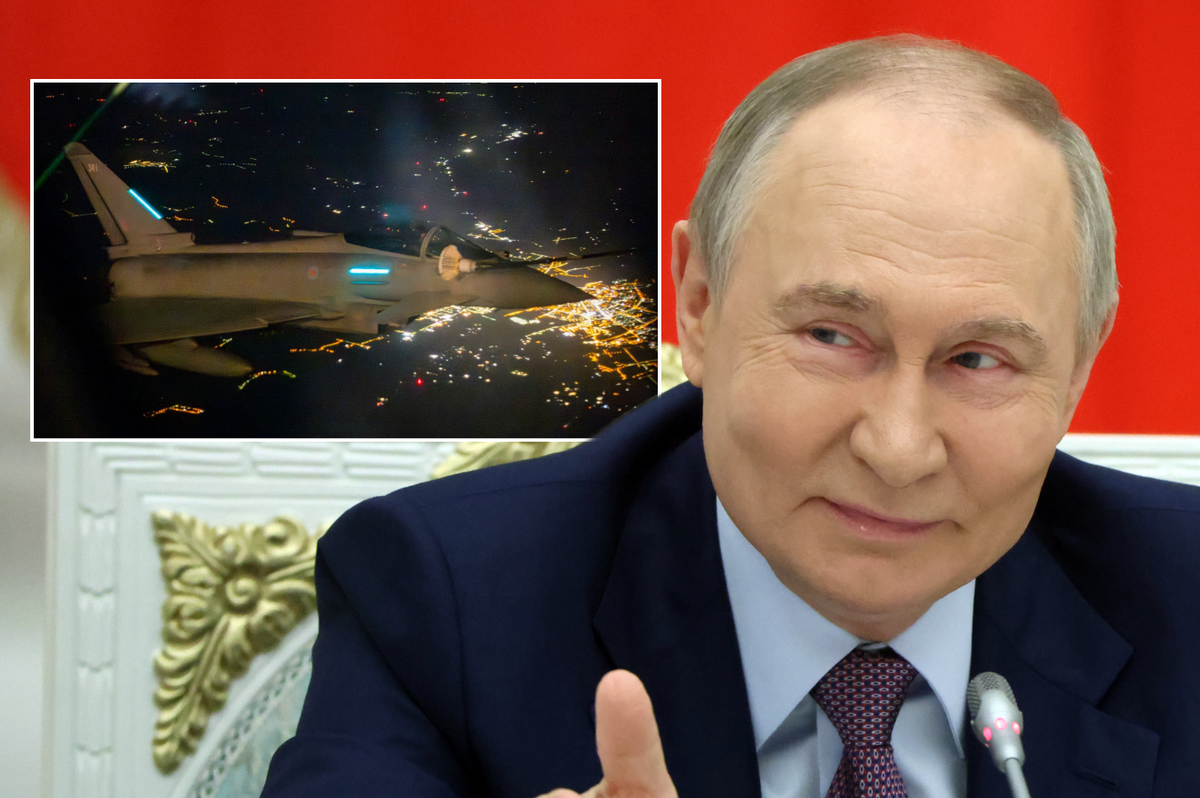 Nato scrambles fighter jets after 'cruel' Vladimir Putin breaches ANOTHER country's airspace