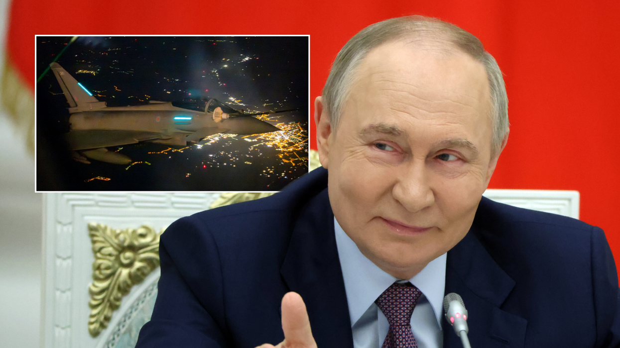 Nato scrambles fighter jets after 'cruel' Vladimir Putin breaches ANOTHER country's airspace