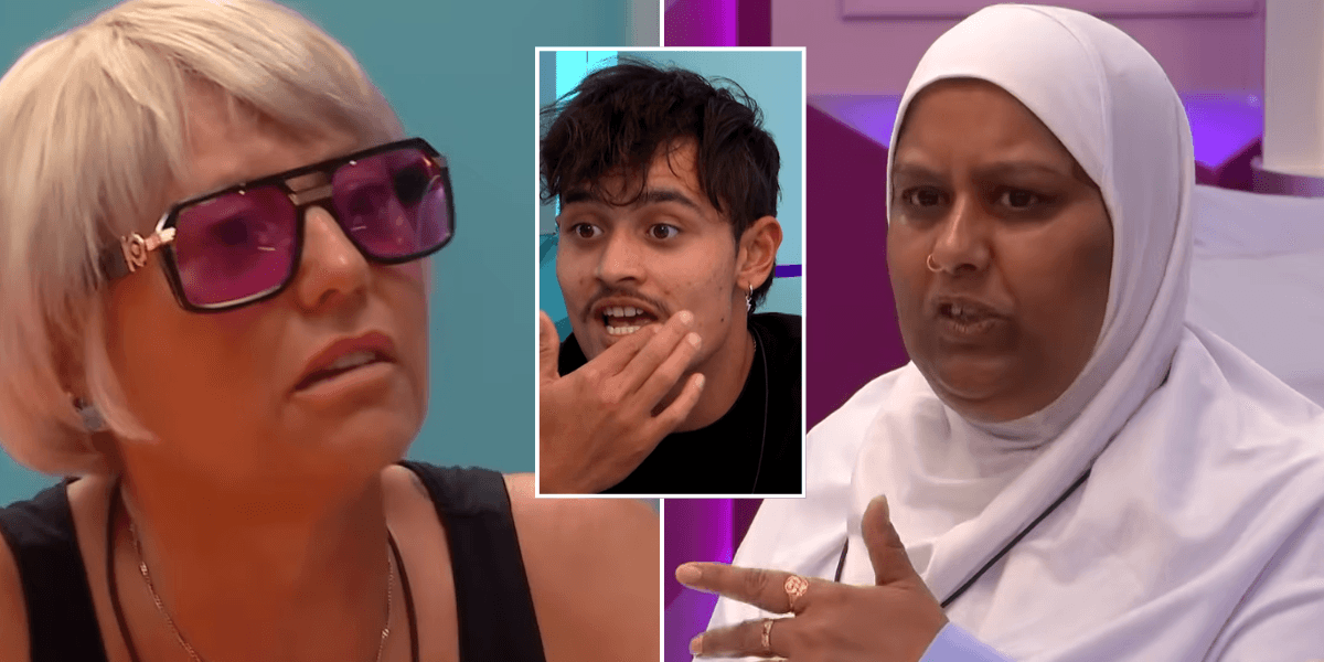 ITV Big Brother in ‘race row’ as Caroline complains about ‘eating halal meat’ and spilling alcohol on Muslim co-star Farida ITV Big Brother in ‘race row’ as Caroline complains about ‘eating halal meat’ and spilling alcohol on Muslim co-star Farida