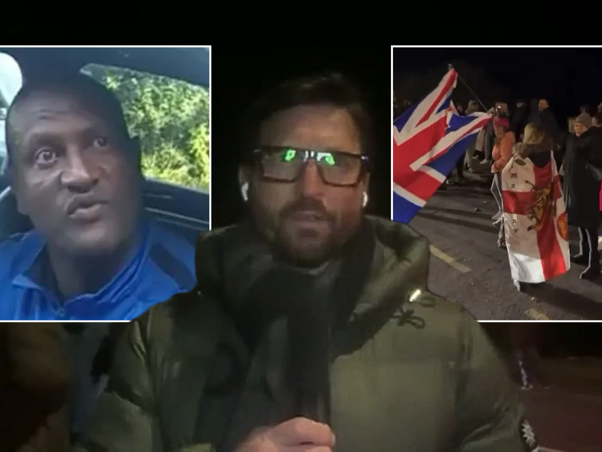 'The anger is off the charts!' Adam Brooks speaks from Epping as protests erupt after accidental ...