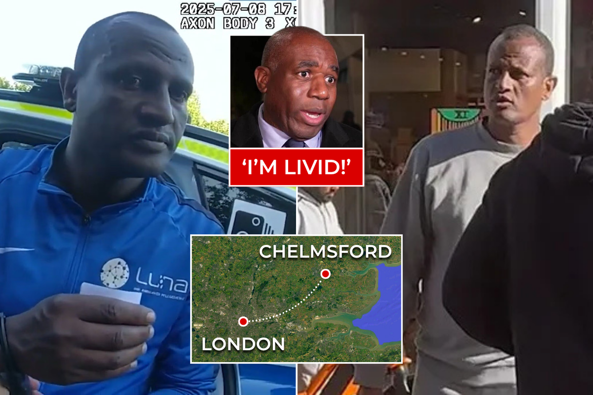 Epping migrant STILL on the loose as David Lammy admits Ethiopian sex offender is 'at large in London'