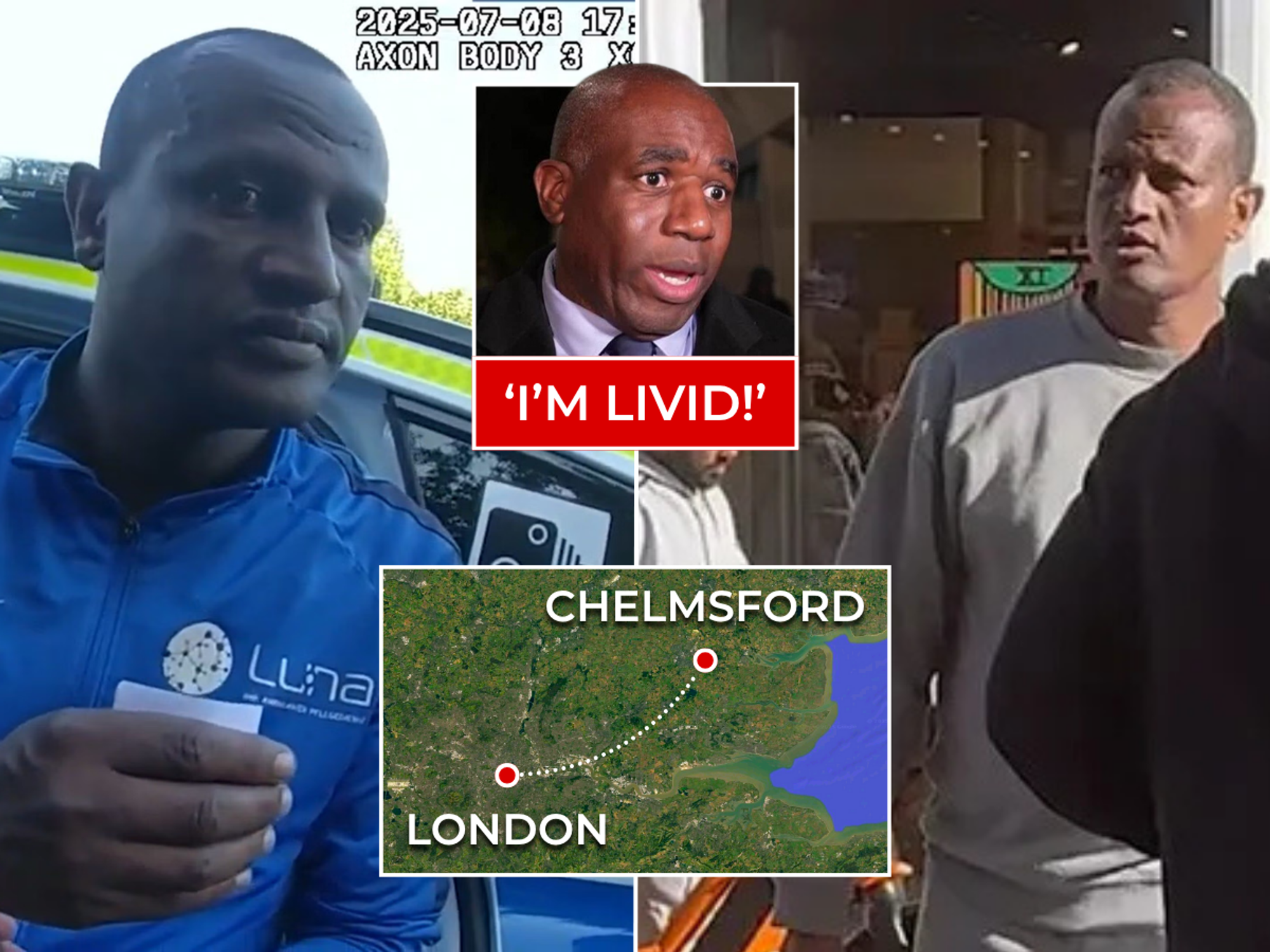 Epping migrant manhunt enters day 2 with Ethiopian sex offender 'at large in London'