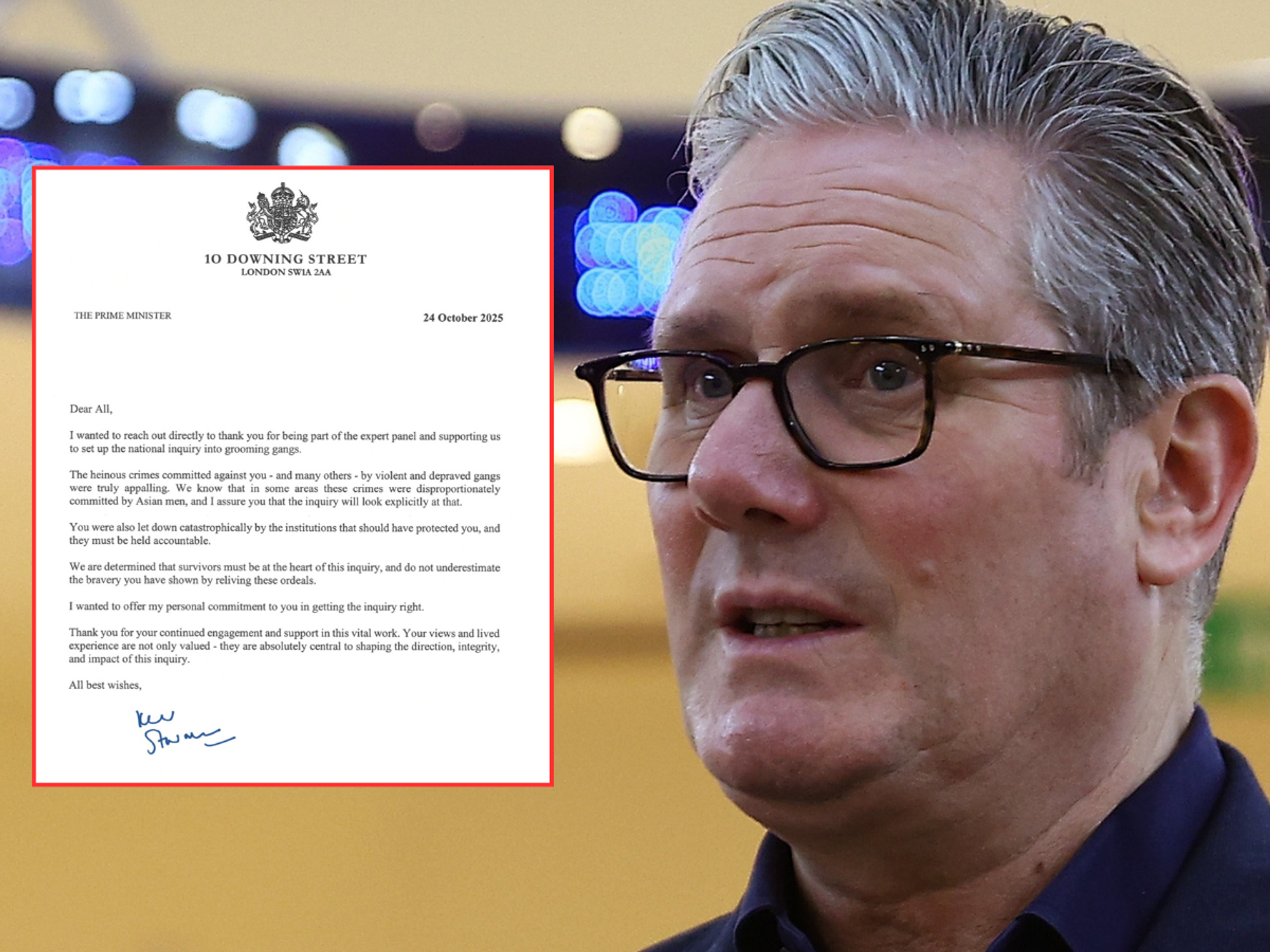 Keir Starmer promises rape gang inquiry will investigate why 'heinous crimes were disproportionat...