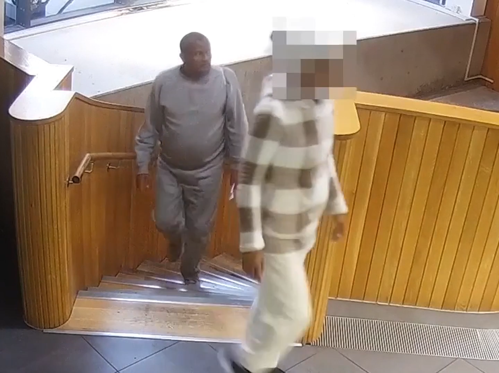 Watch moment Epping migrant is seen following woman in BROAD DAYLIGHT after prison release