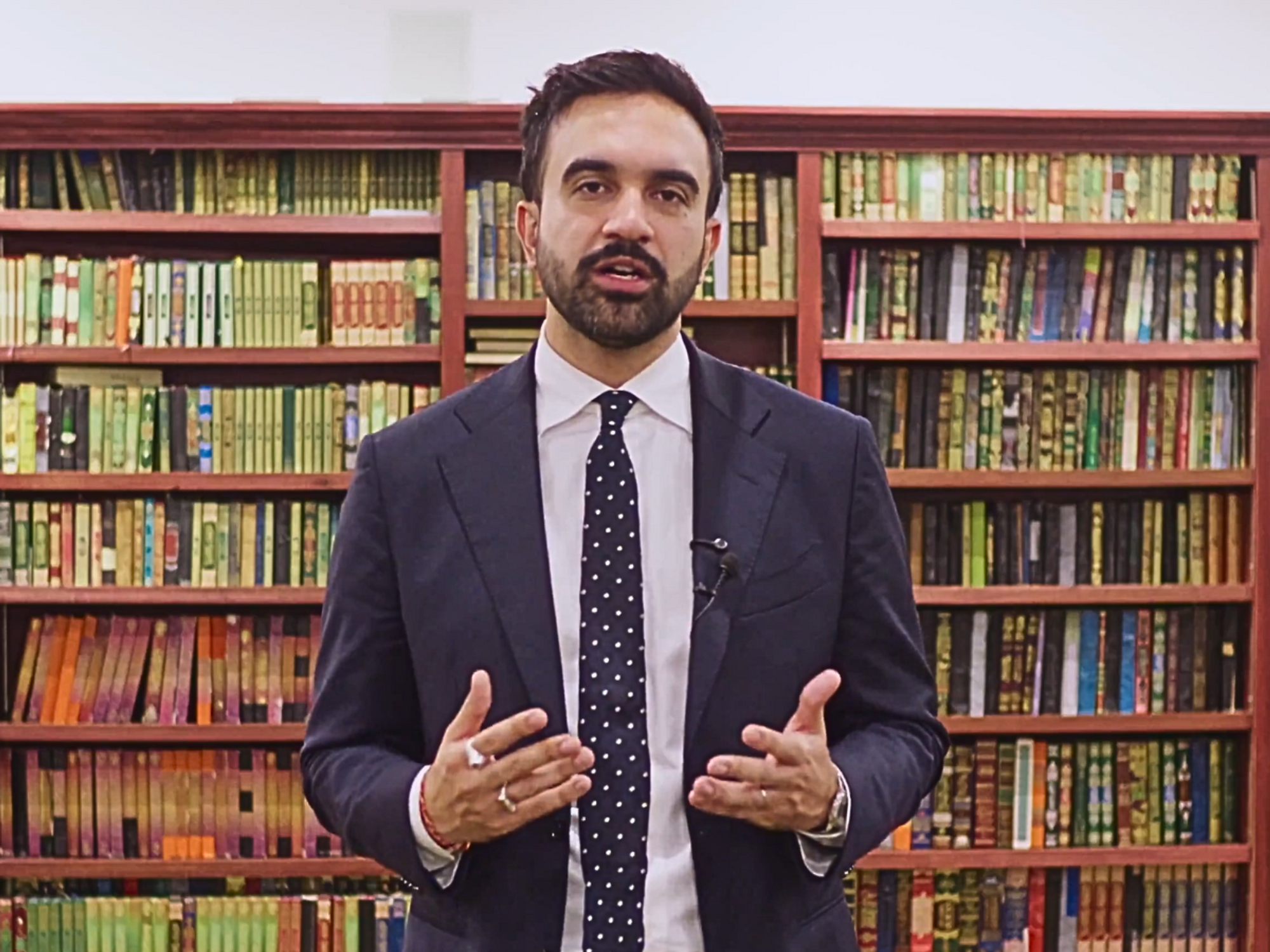 NYC's socialist mayoral candidate urges a million Muslims to 'step into the light' just days befo...