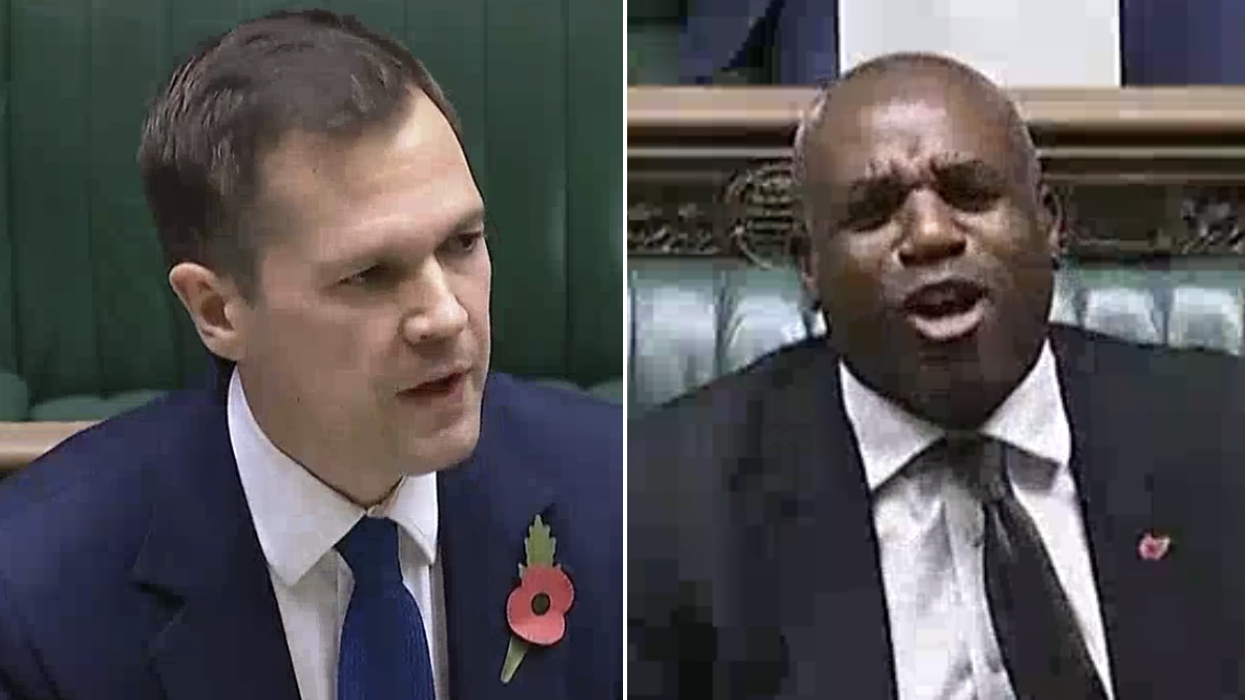 'GROW UP!' Watch moment David Lammy heckles Rob...