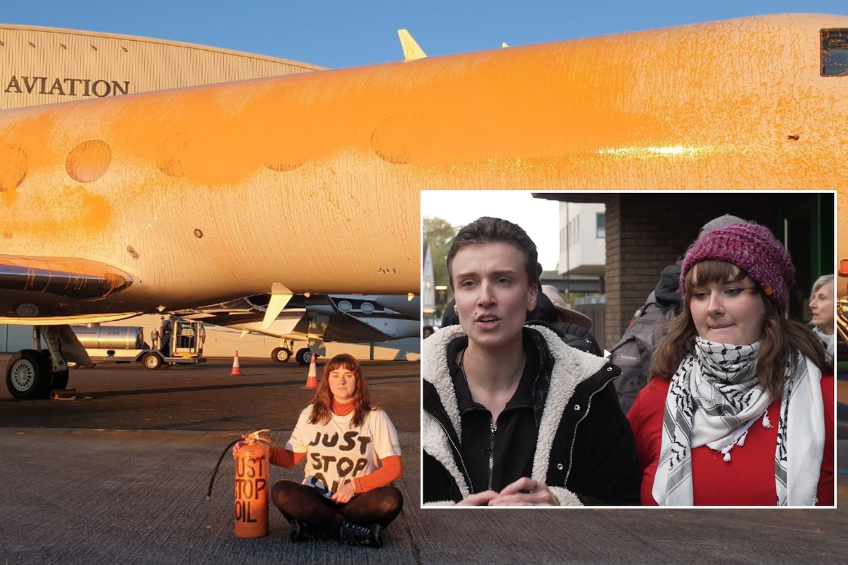 Just Stop Oil protesters avoid jail after 'publicity' stunt to spray Taylor Swift's plane