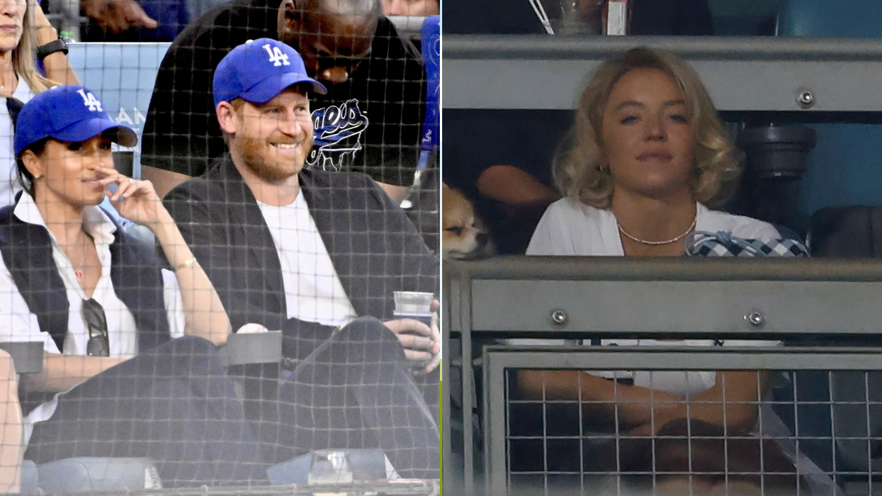 Meghan and Harry beam in front row at baseball game as Sydney Sweeney watches in stands despite TV promo
