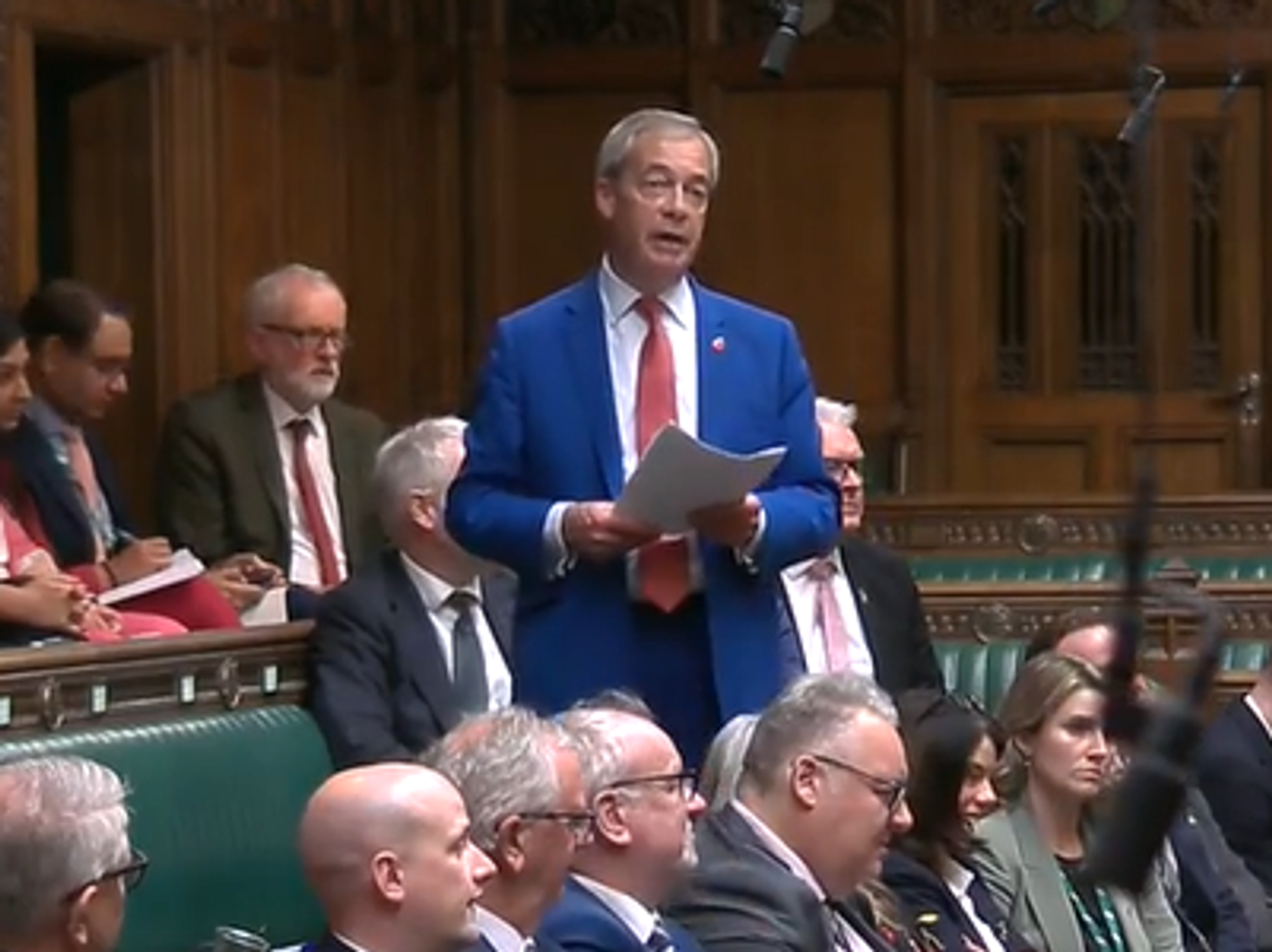 Politics LIVE: MPs vote down Nigel Farage’s borders bill as Lib Dems gloat about ‘stopping Reform’