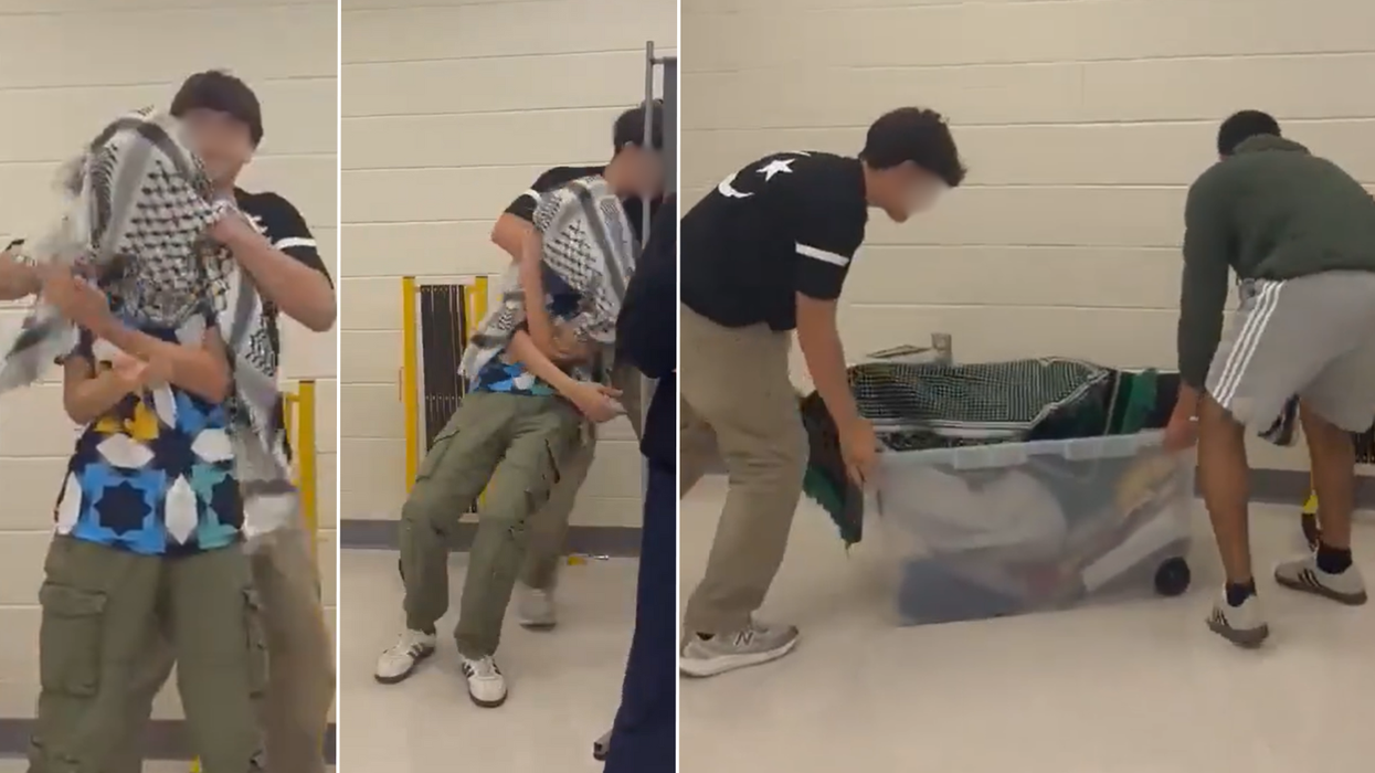 Muslim students suspended from US school after staging sick 'Hamas kidnap' stunt on fellow pupils