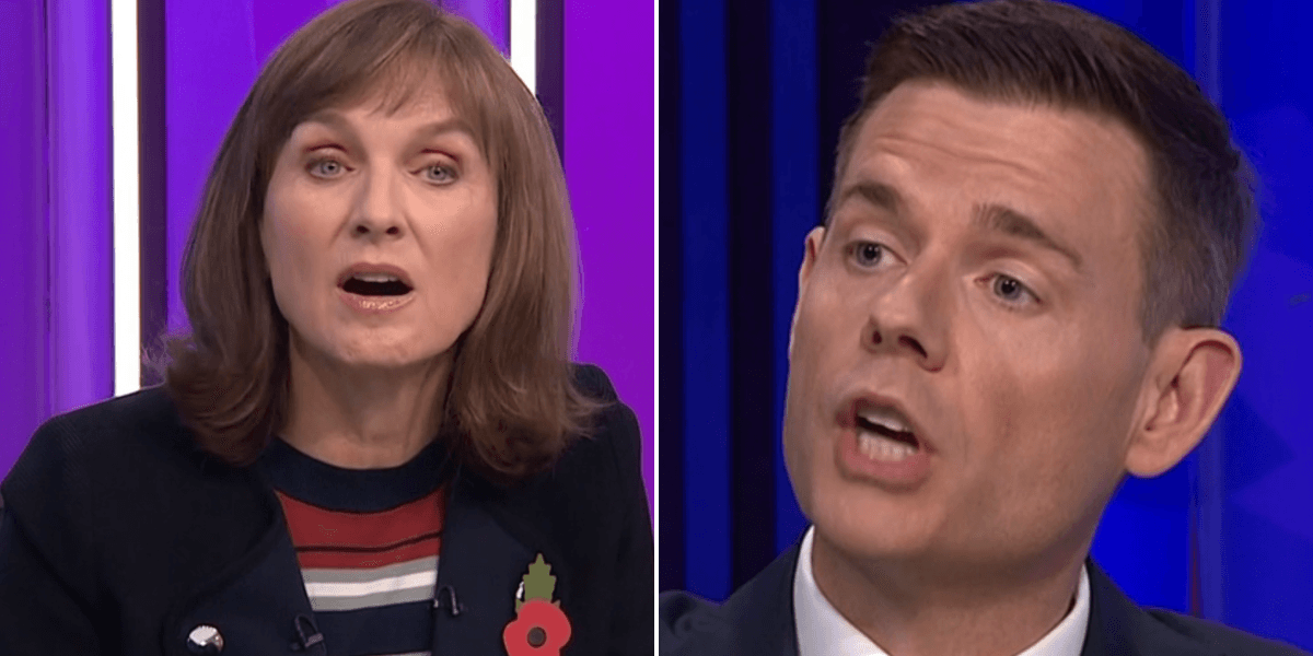Fiona Bruce sparks BBC Question Time fan outrage with ‘disgusting’ reaction to Matt Goodwin grooming gang point: ‘Tried to SILENCE him!’ Fiona Bruce sparks BBC Question Time fan outrage with ‘disgusting’ reaction to Matt Goodwin grooming gang point: ‘Tried to SILENCE him!’