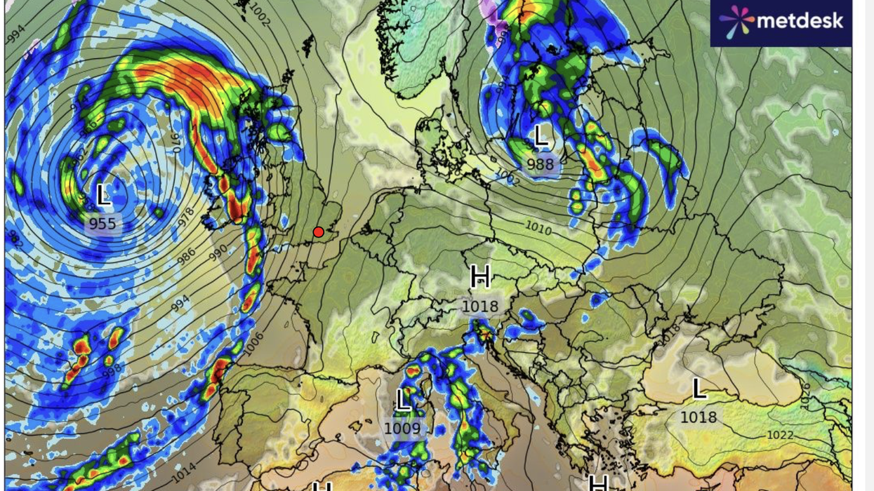 UK weather: Britain braces for Hurricane Melissa remnants as torrential thunderstorms set to batter Halloween weekend