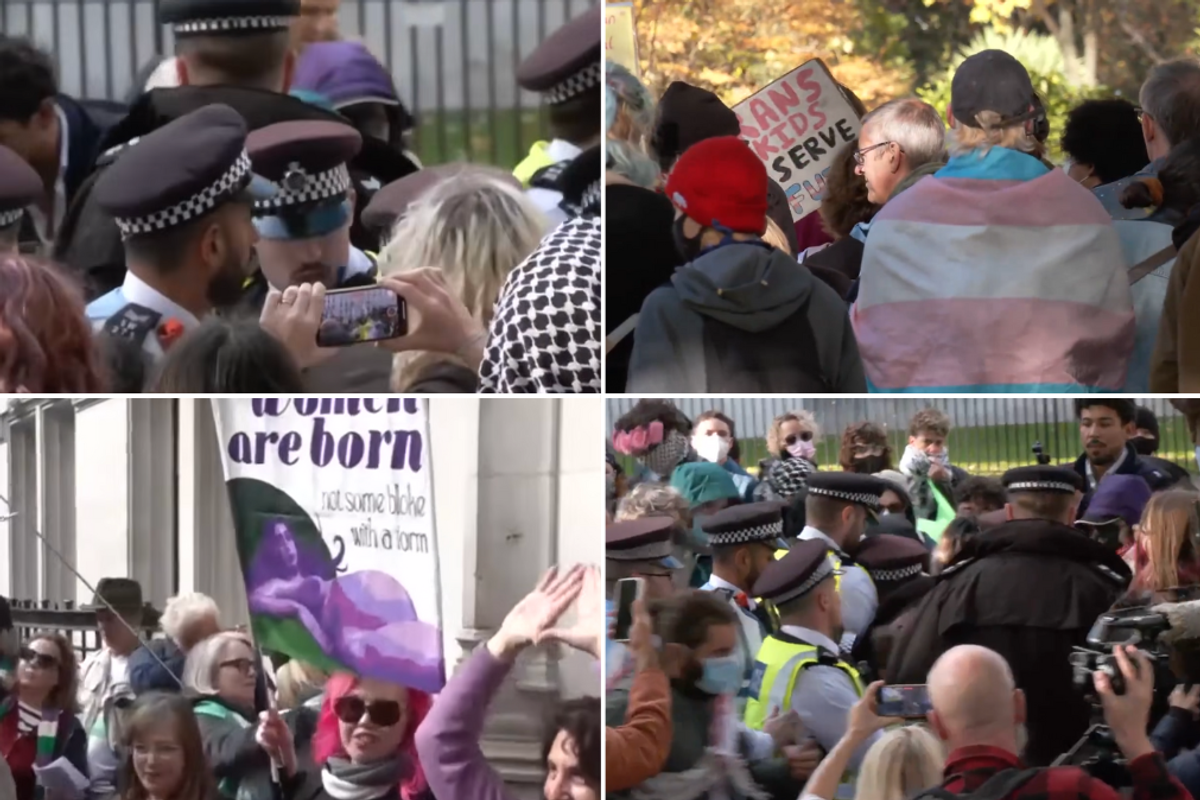 Protests erupt across Britain as women’s rights groups demand implementation of trans guidance: 'Law is the law!'